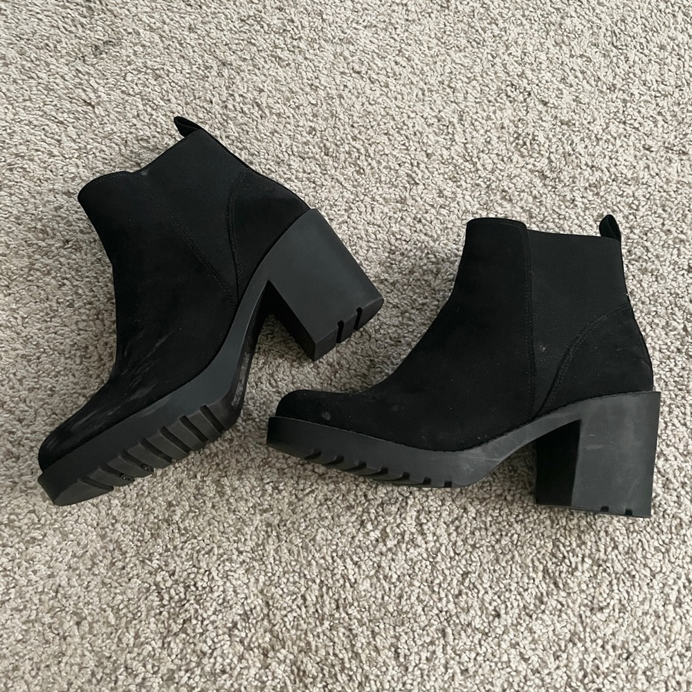 Black booties